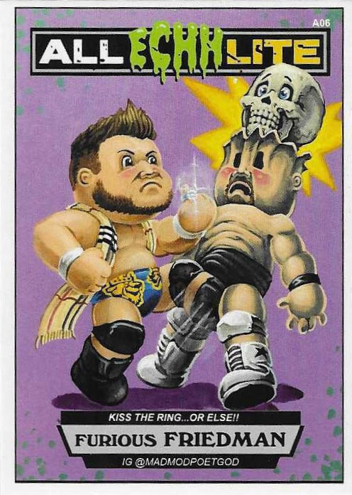 Furious Friedman trading card PW Catalog