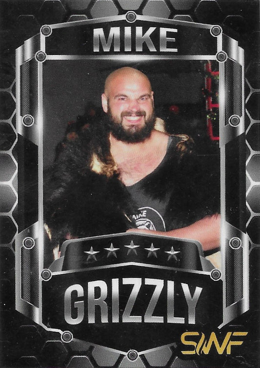 Mike Grizzly trading card PW Catalog