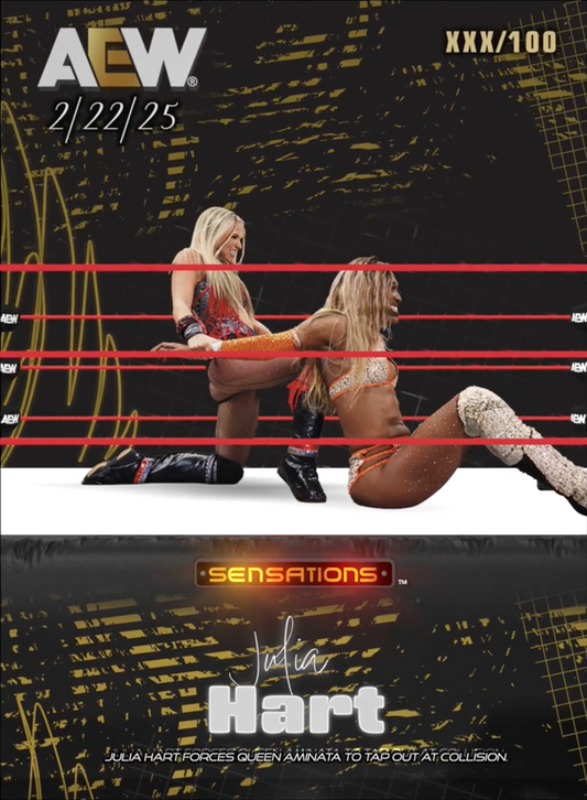2/22/25 – Julia Hart – Julia Hart Forces Queen Aminata to TAP Out at Collision