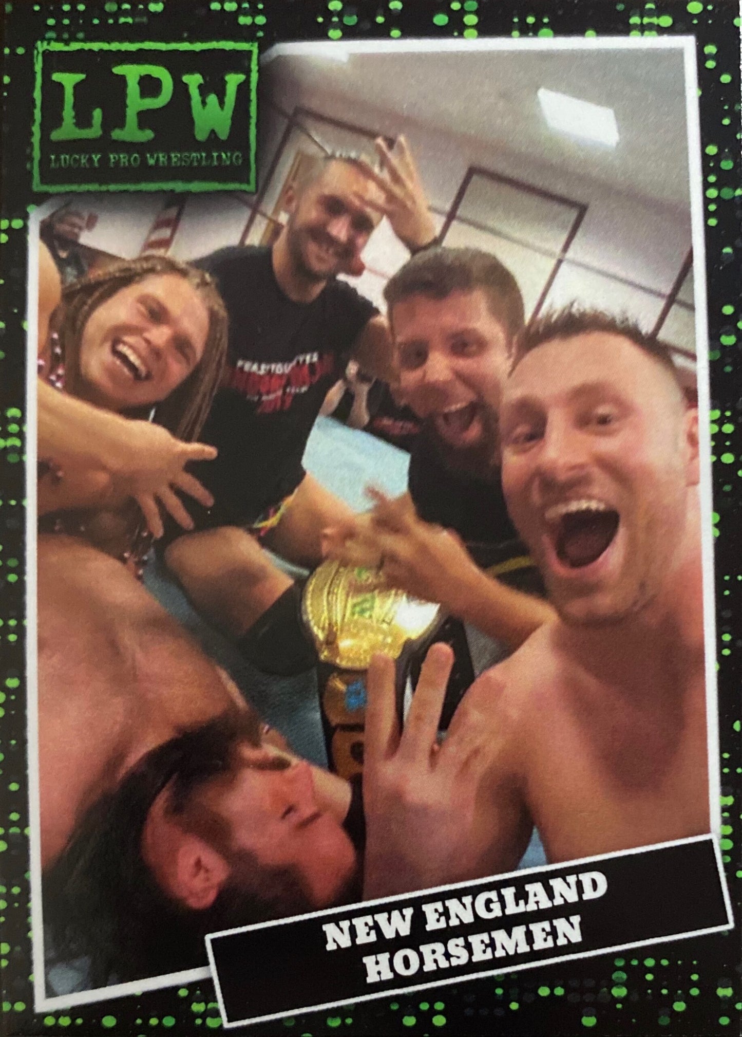 New England Horsemen trading card PW Catalog