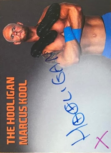 The Hooligan Marcus Kool trading card PW Catalog
