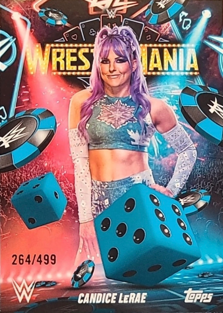 Candice Lerae trading card PW Catalog