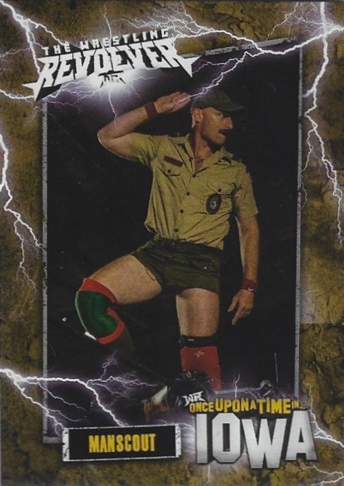“Manscout” Jake Manning trading card PW Catalog