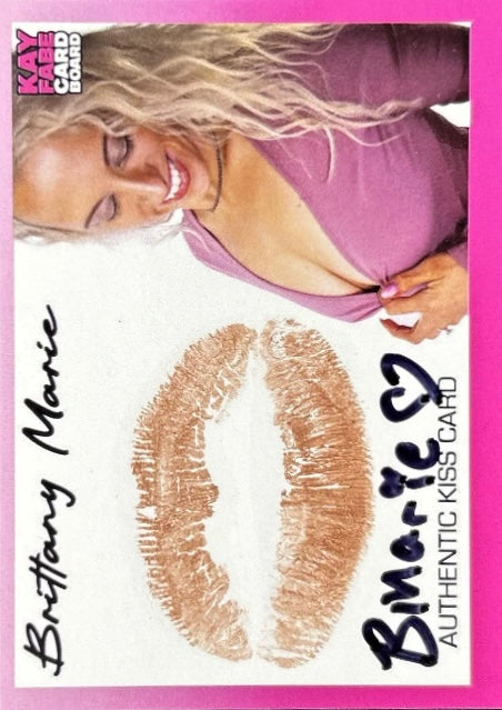 Brittany Marie trading card PW Catalog