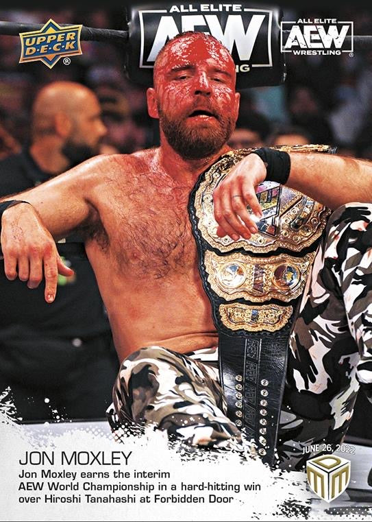 JON Moxley – JON Moxley Earns the Interim AEW World Championship in a Hard-Hitting Win Over Hiroshi Tanahashi at Forbidden Door