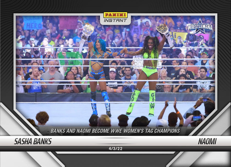 Sasha Banks / Naomi – Banks and Naomi Become WWE Women’s TAG Champions