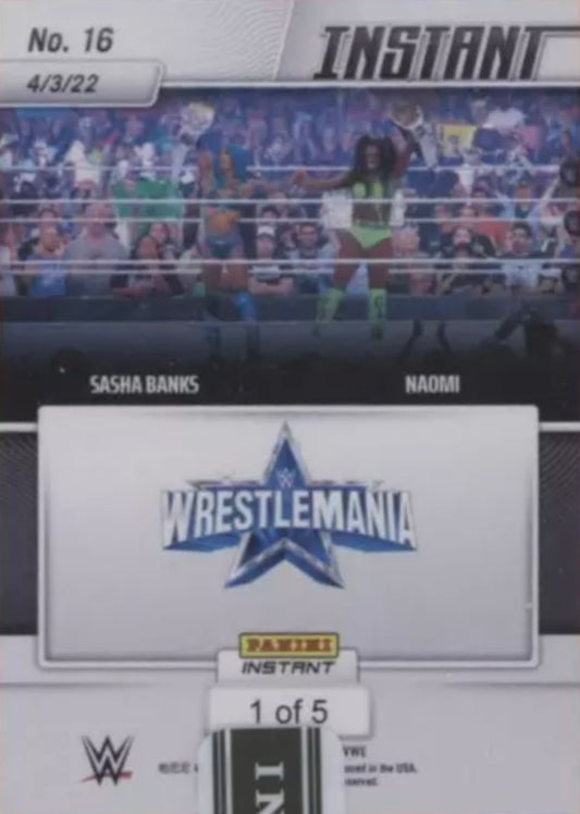 Sasha Banks / Naomi – Banks and Naomi Become WWE Women’s TAG Champions