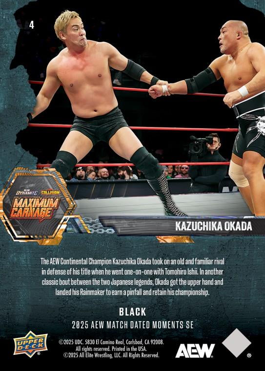 Kazuchika Okada – Old Rivals Meet Again in the Ring AS Kazuchika Okada Earns an Impressive Title Defense Over Tomohiro Ishii