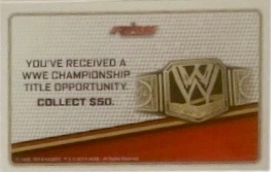 You’ve Received a WWE Championship Title Opportunity