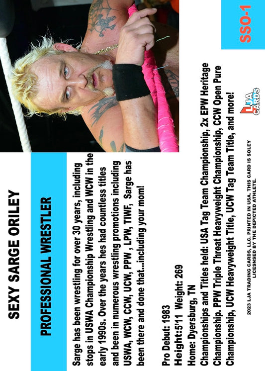 Sexy Sarge Oriley Trading Card PWcatalog