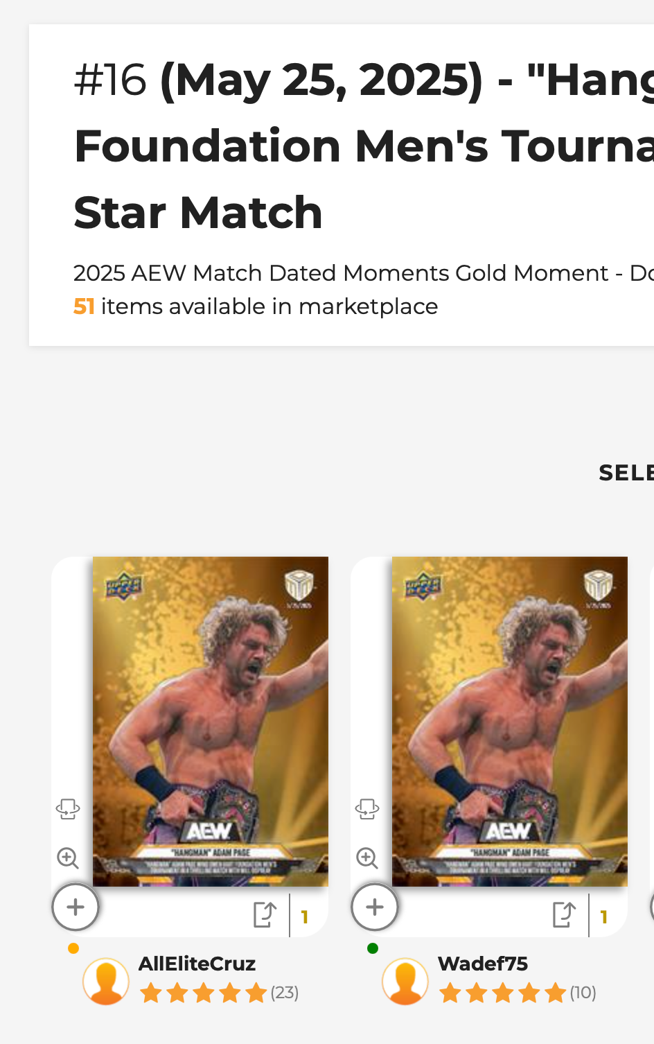 Ring Favorites – “Timeless” Toni Storm