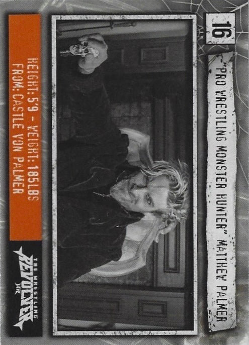 “Pro Wrestling Monster Hunter” Matthew Palmer trading card PW Catalog