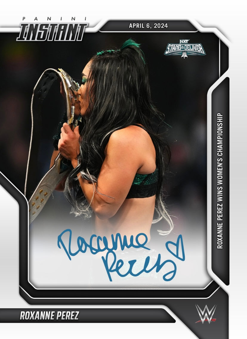 Roxanne Perez – Roxanne Perez Wins the NXT Women’s Championship trading card PW Catalog