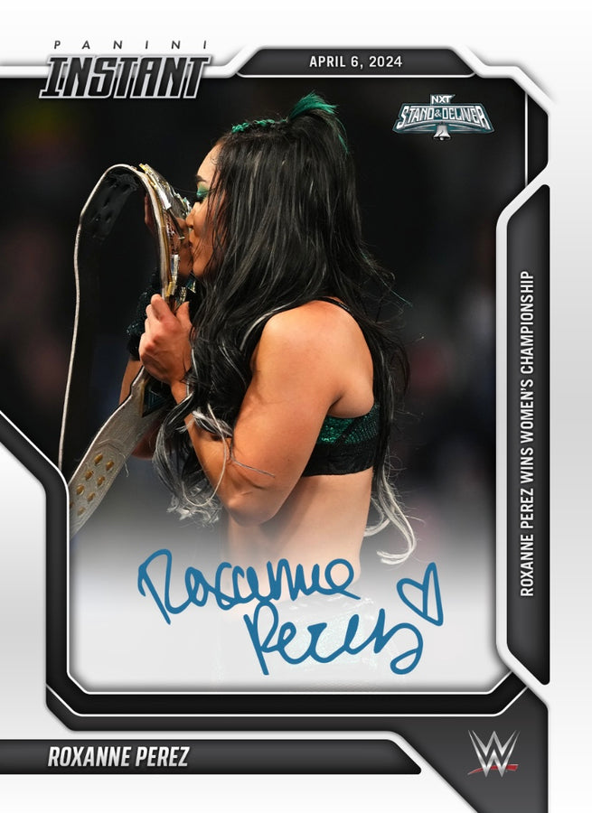 Roxanne Perez – Roxanne Perez Wins the NXT Women’s Championship trading card PW Catalog