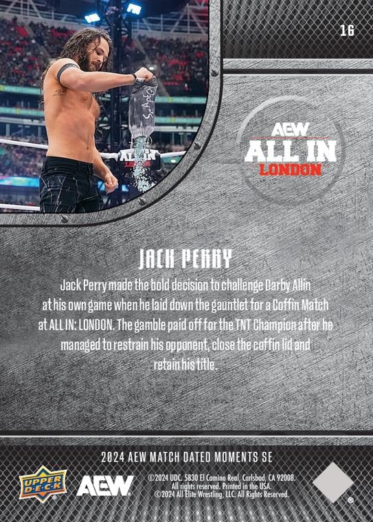 Jack Perry – Jack Perry Manages to Defeat Darby Allin at HIS OWN Game and Hands HIM HIS First-Ever Loss in a Coffin Match