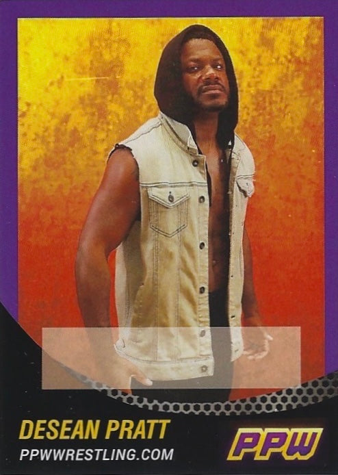 Desean Pratt trading card PW Catalog