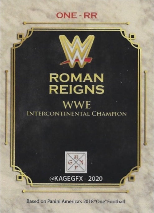 Roman Reigns – WWE Intercontinental Champion