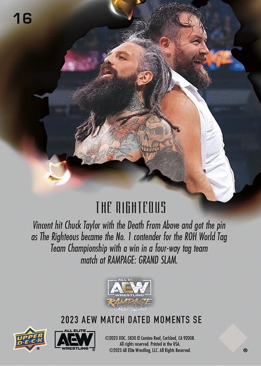 The Righteous – the Righteous Earn the Win Over Best Friends, the Hardys and the Kingdom