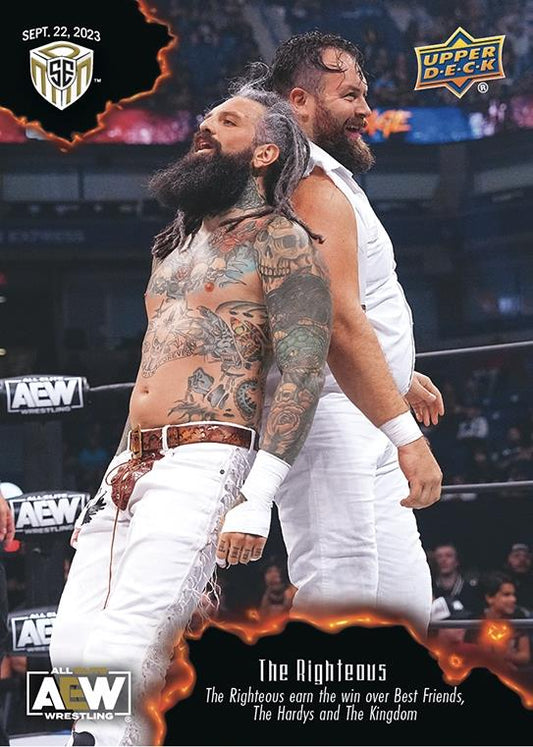 The Righteous – The Righteous Earn the Win Over Best Friends, the Hardys and the Kingdom