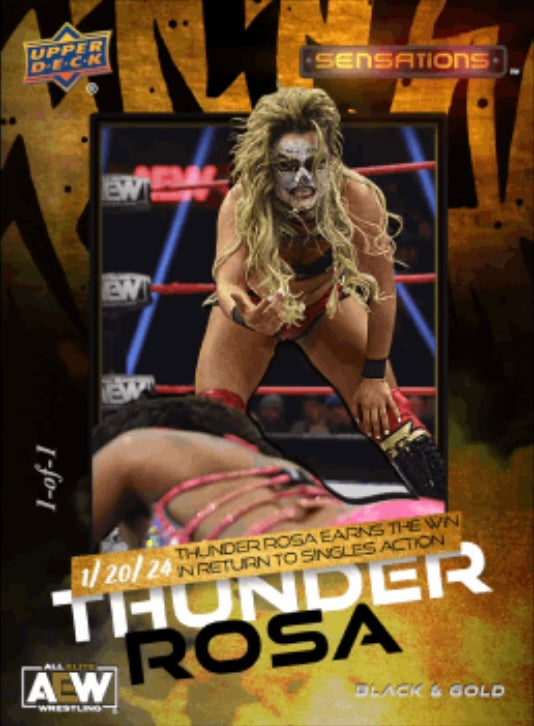 1/20/24 – Thunder Rosa – Thunder Rosa Earns the Win in Return to Singles Action