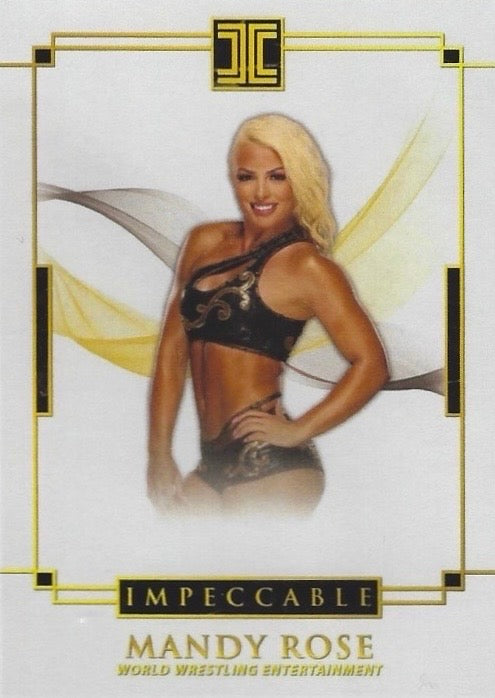 Mandy Rose – World Wrestling Entertainment trading card PW Catalog