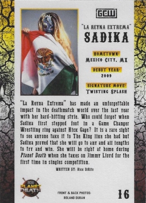 “La Reyna Extrema” Sadika
