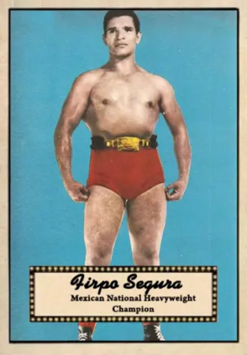 Firpo Segura trading card PW Catalog