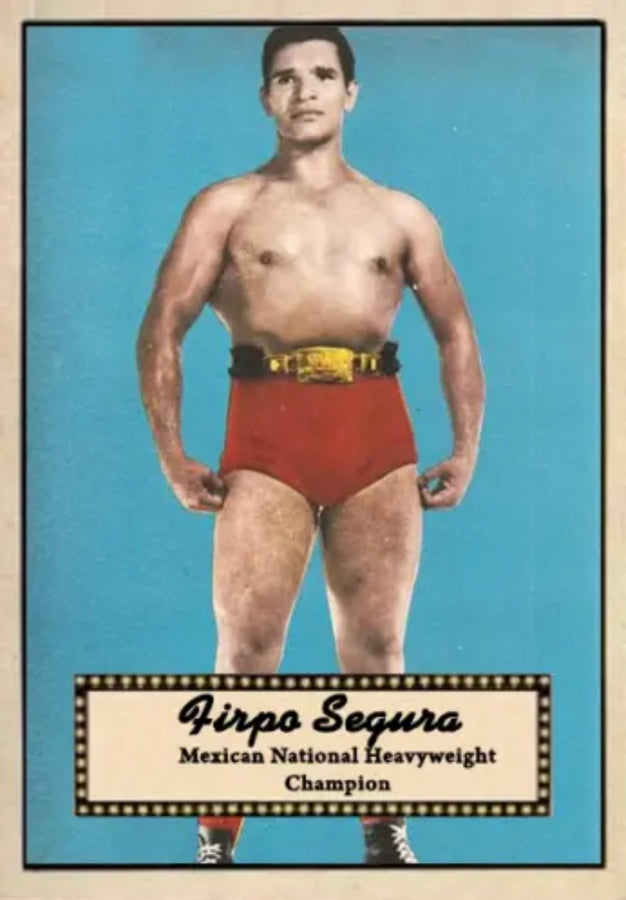 Firpo Segura trading card PW Catalog