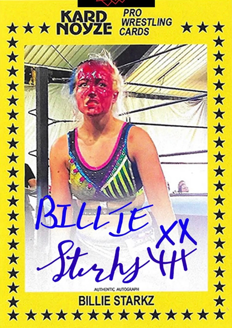 Billie Starkz Trading Card PWcatalog
