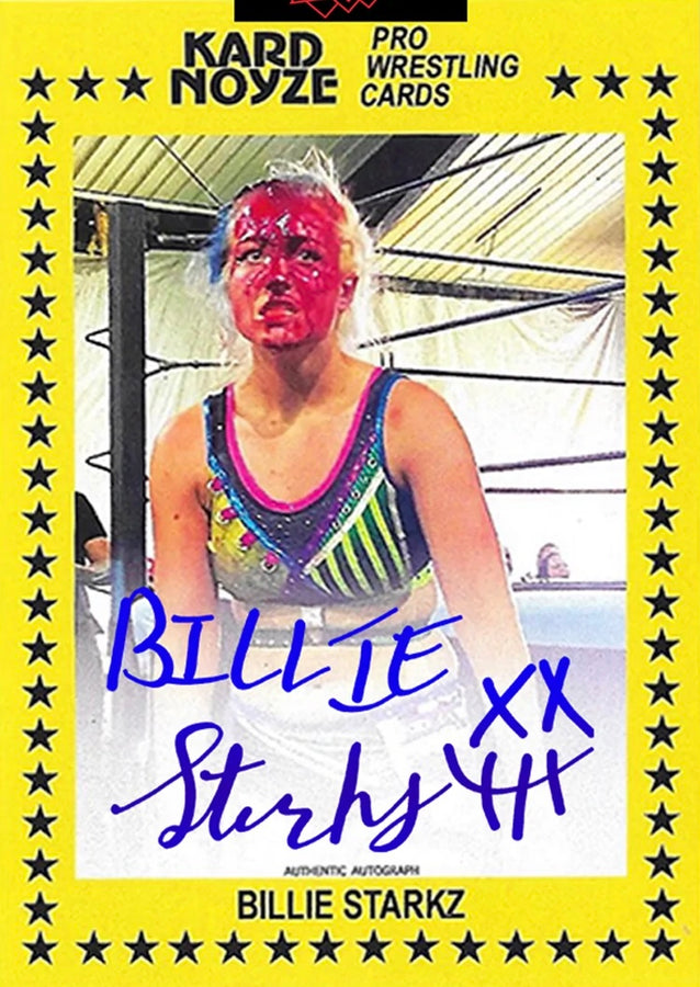Billie Starkz Trading Card PWcatalog