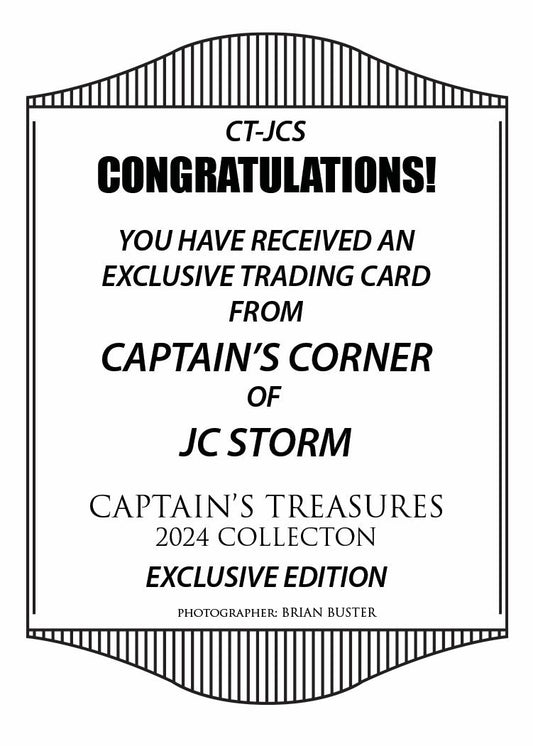 JC Storm trading card PW Catalog