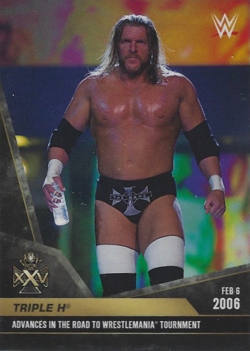 FEB 6 2006 – Triple H Advances in the Road to Wrestlemania Tournament