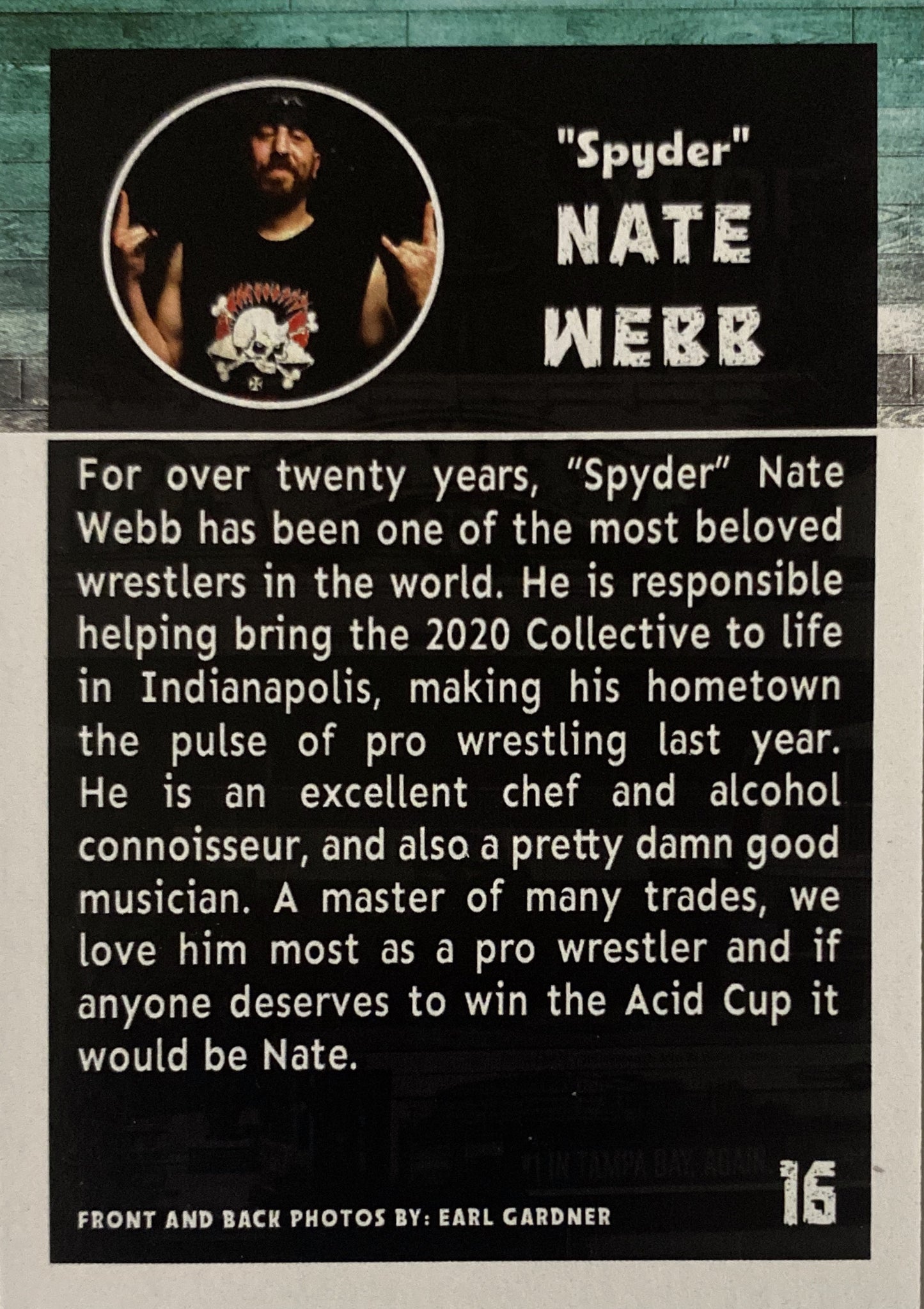 “Spyder” Nate Webb