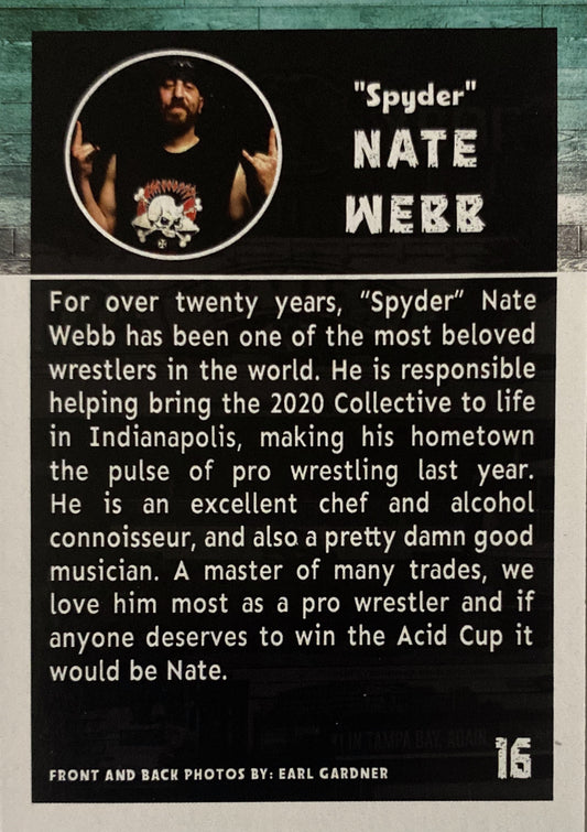 “Spyder” Nate Webb