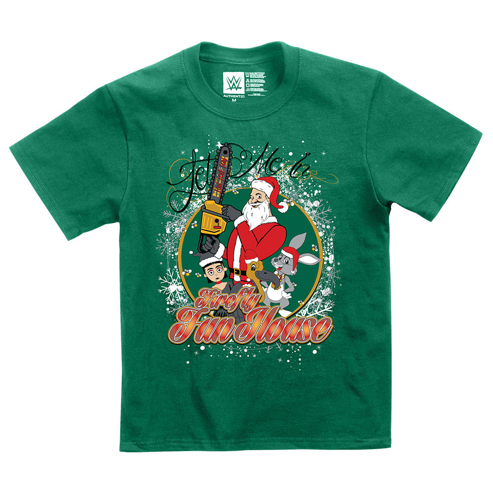 Bray Wyatt "Firefly Funhouse" Youth Holiday T-Shirt T-Shirt PW Catalog