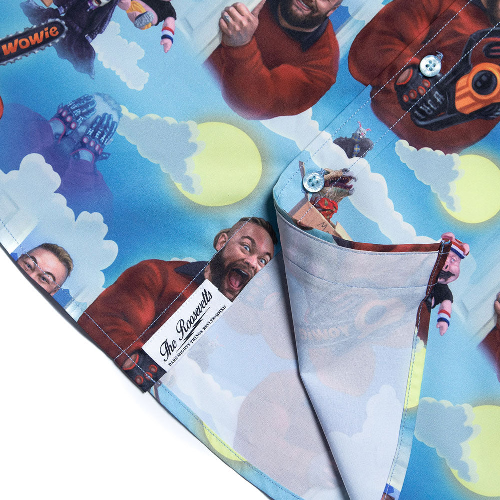 Bray Wyatt "Firefly Funhouse" RSVLTS Button Down Shirt 5