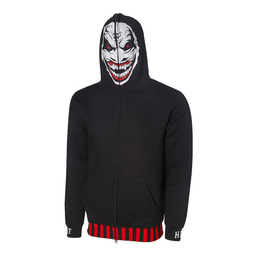 Bray Wyatt "The Fiend" Full Face Zip Hoodie Sweatshirt Sweatshirt PW Catalog