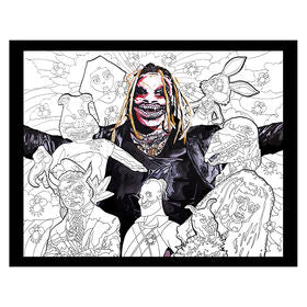 "The Fiend" Bray Wyatt 11 x 14 Rob Schamberger Art Print Wall art PW Catalog