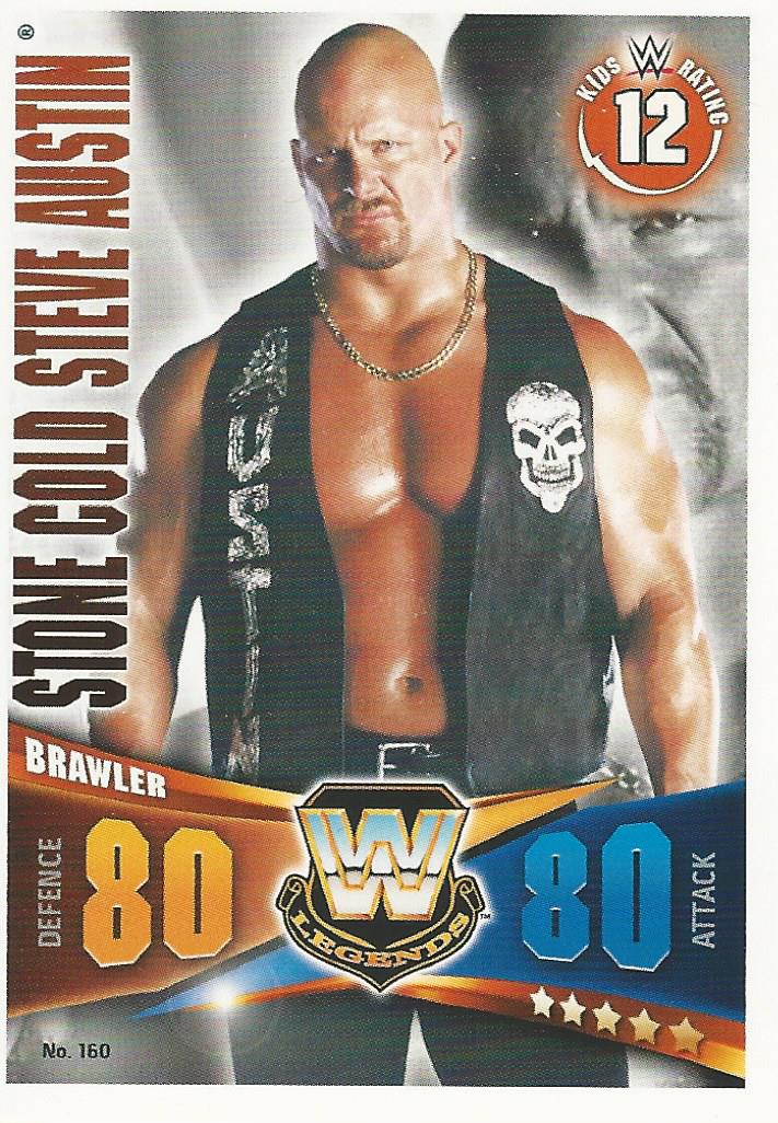 WWE Topps Slam Attax Rivals 2014 Stone Cold Steve Austin #160