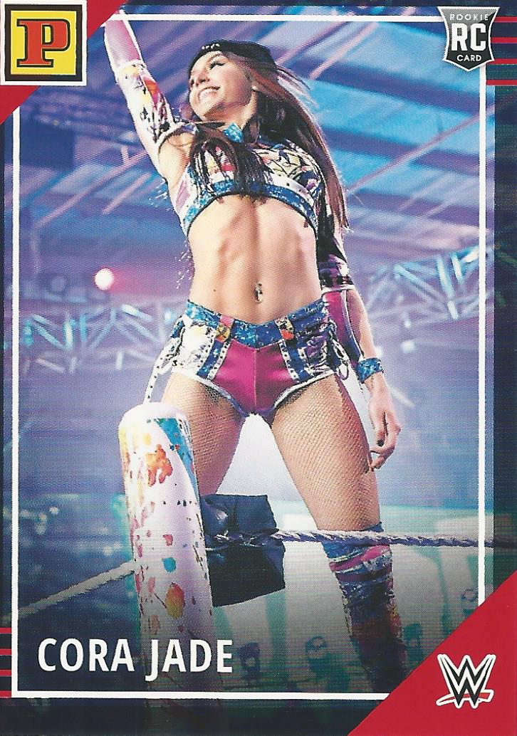 WWE Panini Debut Edition 2022 Cora Jade Red #19