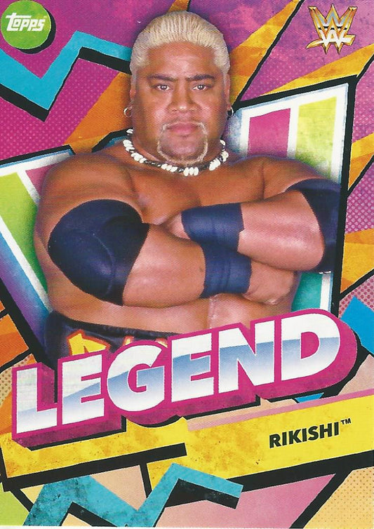 Topps WWE Superstars 2021 Rikishi #160