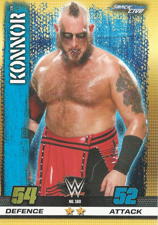 WWE Topps Slam Attax 10th Edition 2017 Konnor #160
