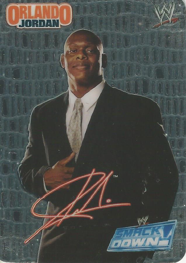 WWE Smackdown 2004 Tesla Orlando Jordan Foil #53