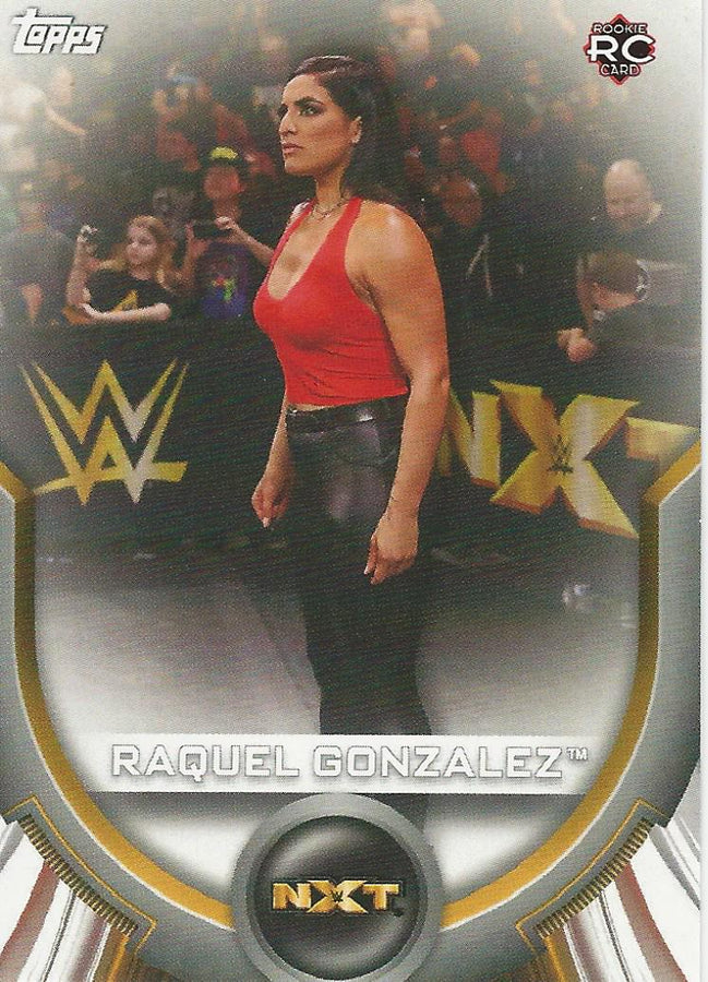 WWE Topps Women Division 2020 Raquel Gonzalez RC-60 trading card PW Catalog