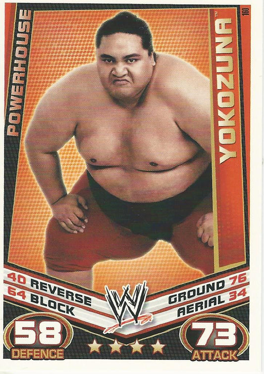 WWE Topps Slam Attax Rebellion 2012 Yokozuna #160