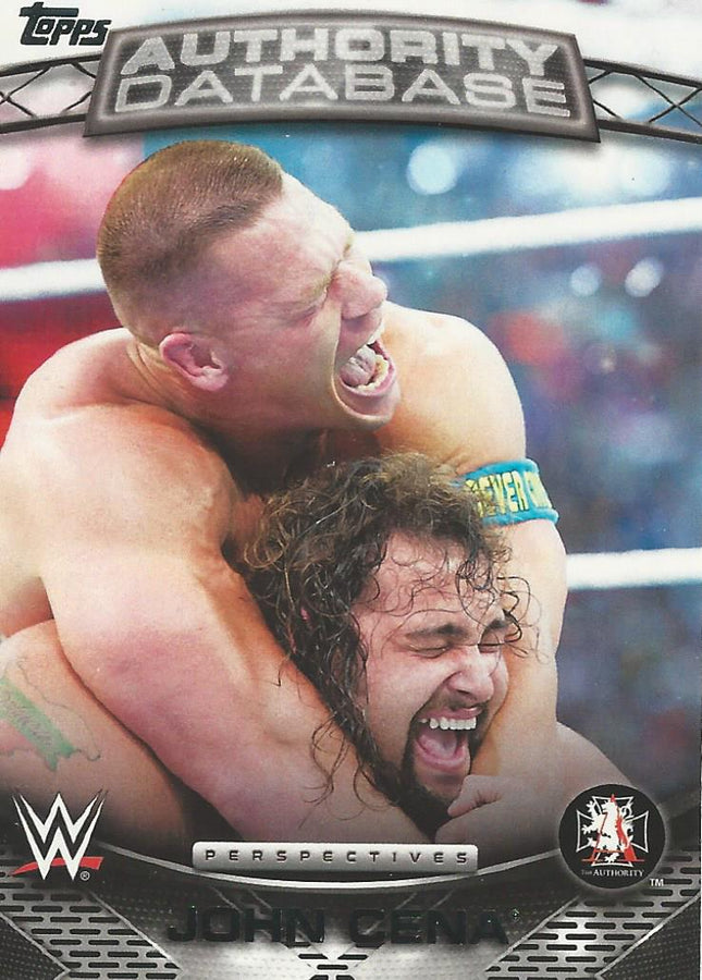 WWE Topps 2016 John Cena 10A trading card PW Catalog