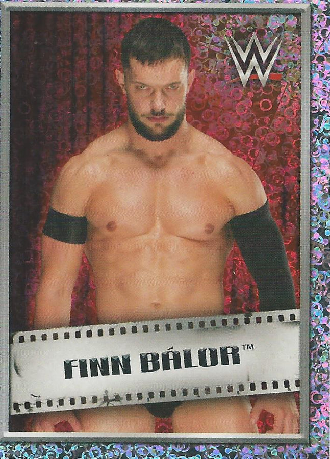WWE Topps 2018 Stickers Finn Balor Foil #160