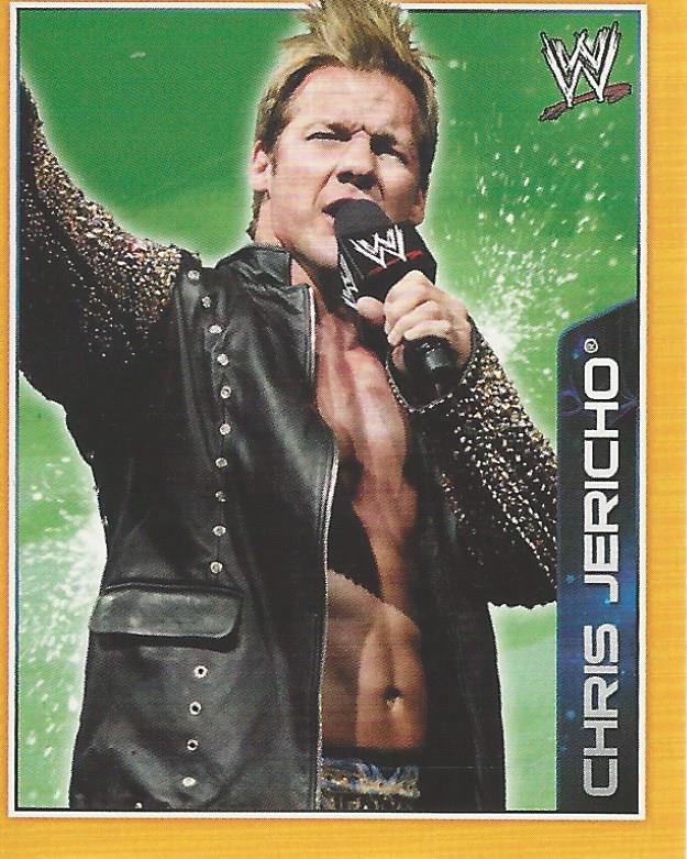 WWE Topps A-Z Sticker Collection 2014 Chris Jericho #160