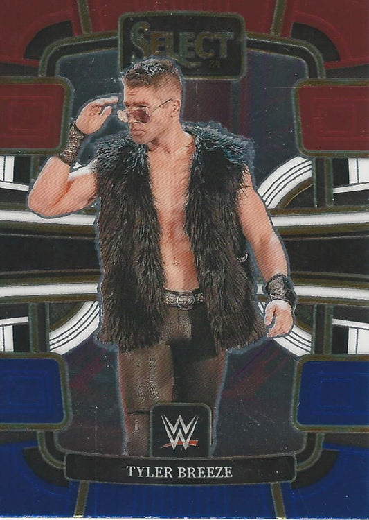 WWE Panini Select 2024 Blue/Silver/Red Tyler Breeze #95