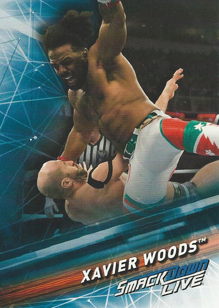WWE Topps Smackdown 2019 Xavier Woods #55